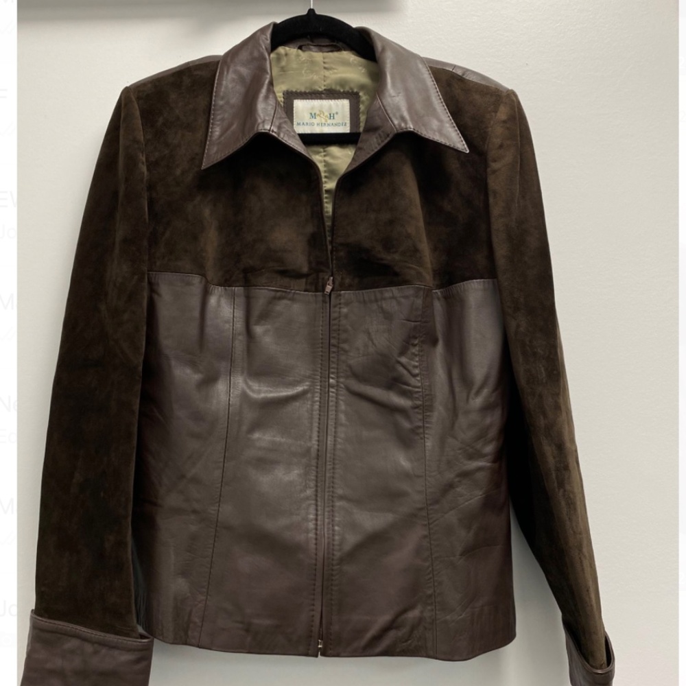 MARIO HERNANDEZ LEATHER JACKET